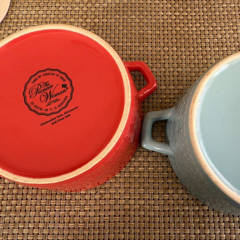 The Pioneer Woman Brand New Mini Casseroles (Listing is for two NWOT) - Picture 5 of 5